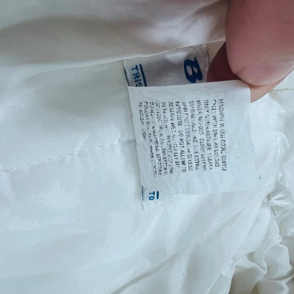 Vintage Baby‎ B'Gosh Snow Bunting 5/6 White 80s 90s Snowsuit